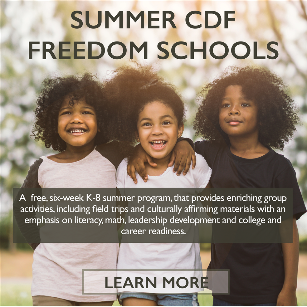 cdf freedom school summer